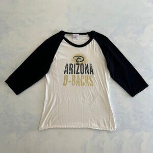 Campus Lifestyle MLB AZ D-Backs Graphic Raglan 3/4 Sleeve Shirt